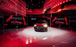 全新英菲尼迪QX55魅力上市，英菲尼迪闪耀登临成都车展
