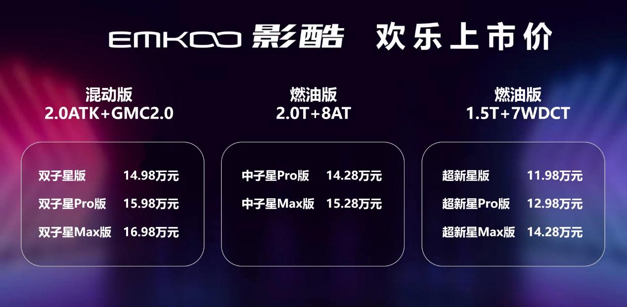 年轻人,请理性消费!20万以内入手SUV,就选传祺影酷