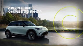 交付及服务质效稳步提升 全新smart精灵#1首周交付逾500台