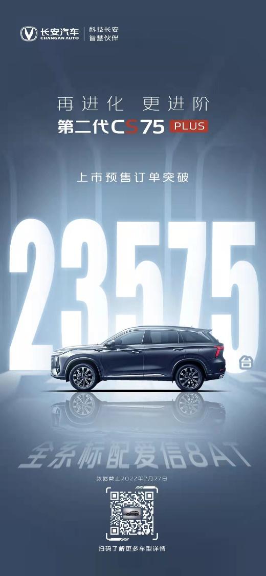 透视长安CS75的2022年：中国汽车企业用产品力驱动品牌向上