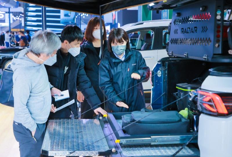 雷达RD6登陆广州车展,大功率外放电实力演绎户外用电自由