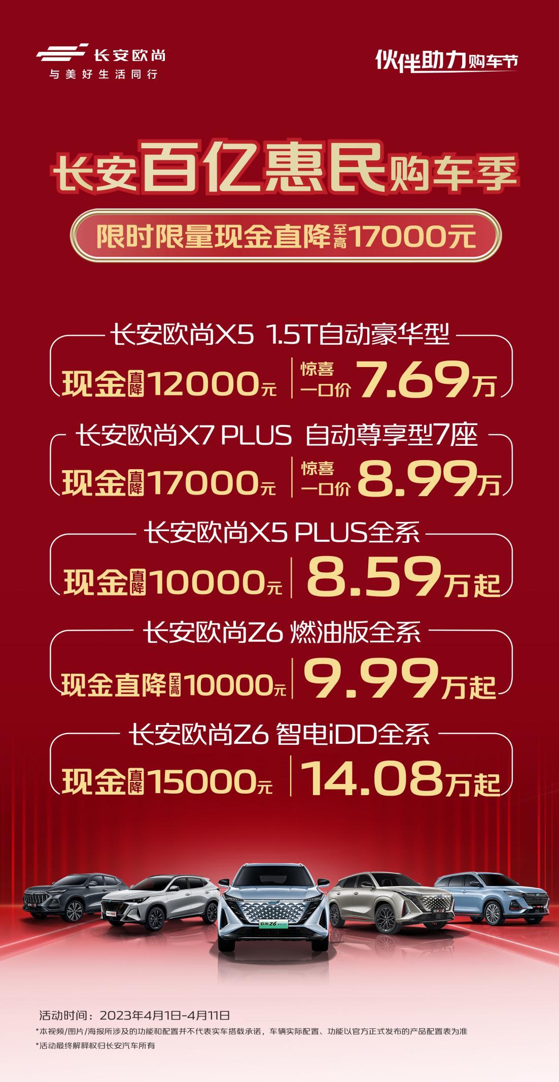 欧尚Z6 蓝鲸2.0T上市,推四重豪礼,限时尝鲜价12.09万-13.09万元