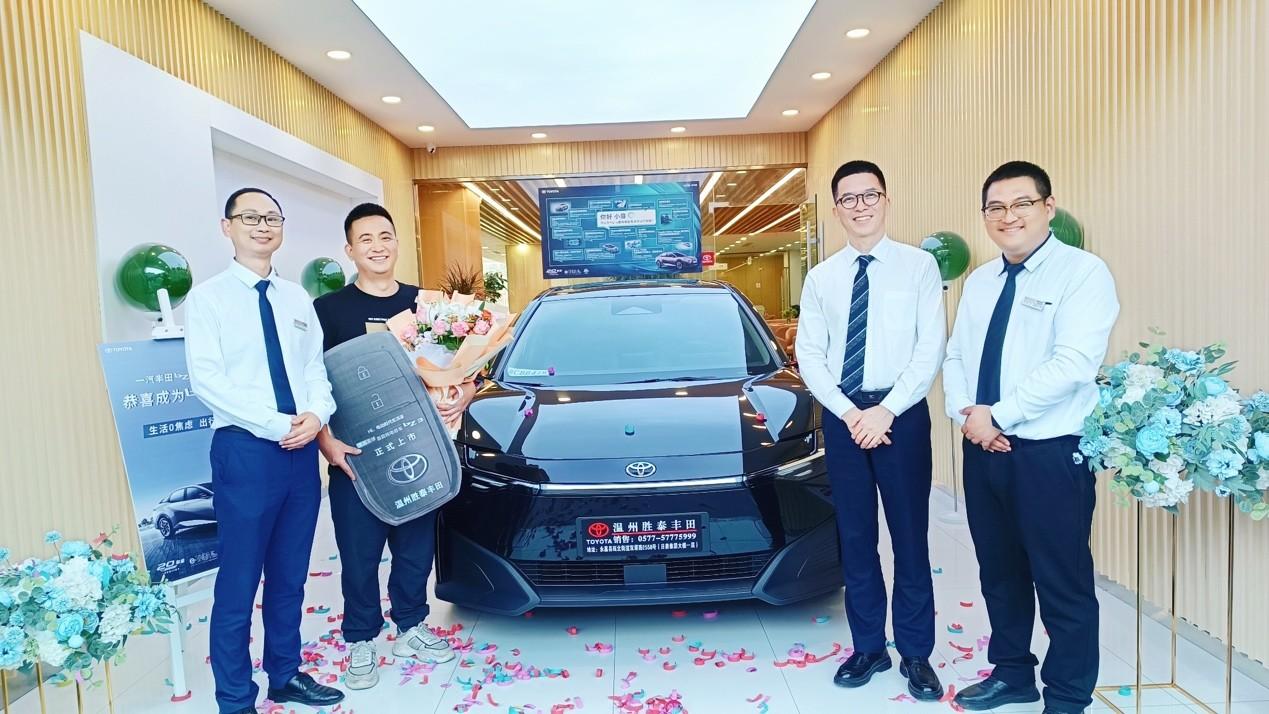 百城千台!一汽丰田bZ3店头发布会暨交车仪式盛大启幕