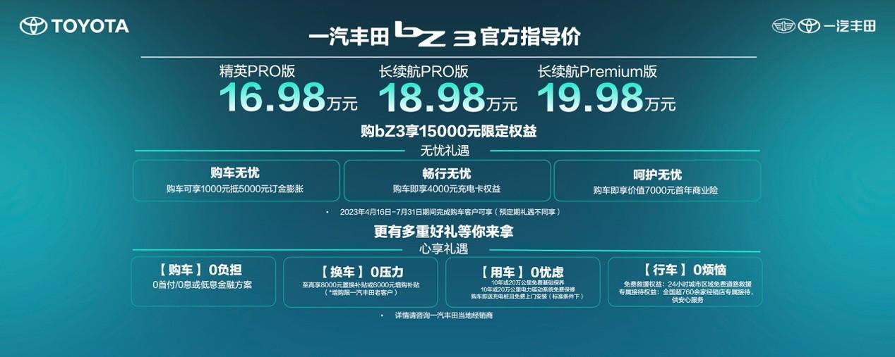 百城千台!一汽丰田bZ3店头发布会暨交车仪式盛大启幕