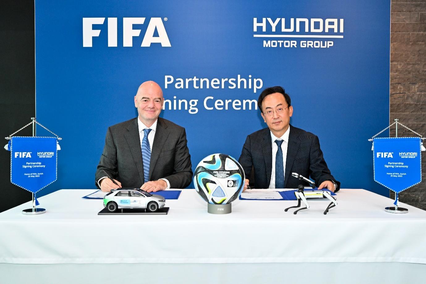 现代和起亚宣布与FIFA的合作伙伴关系延长至2030年