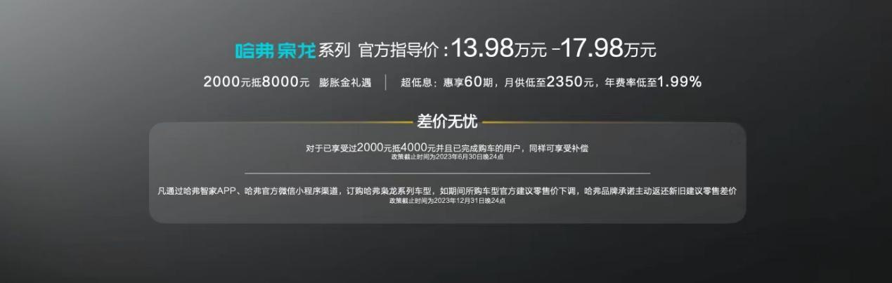 哈弗枭龙系列登陆重庆车展,13.98万起构筑新能源SUV价值标杆