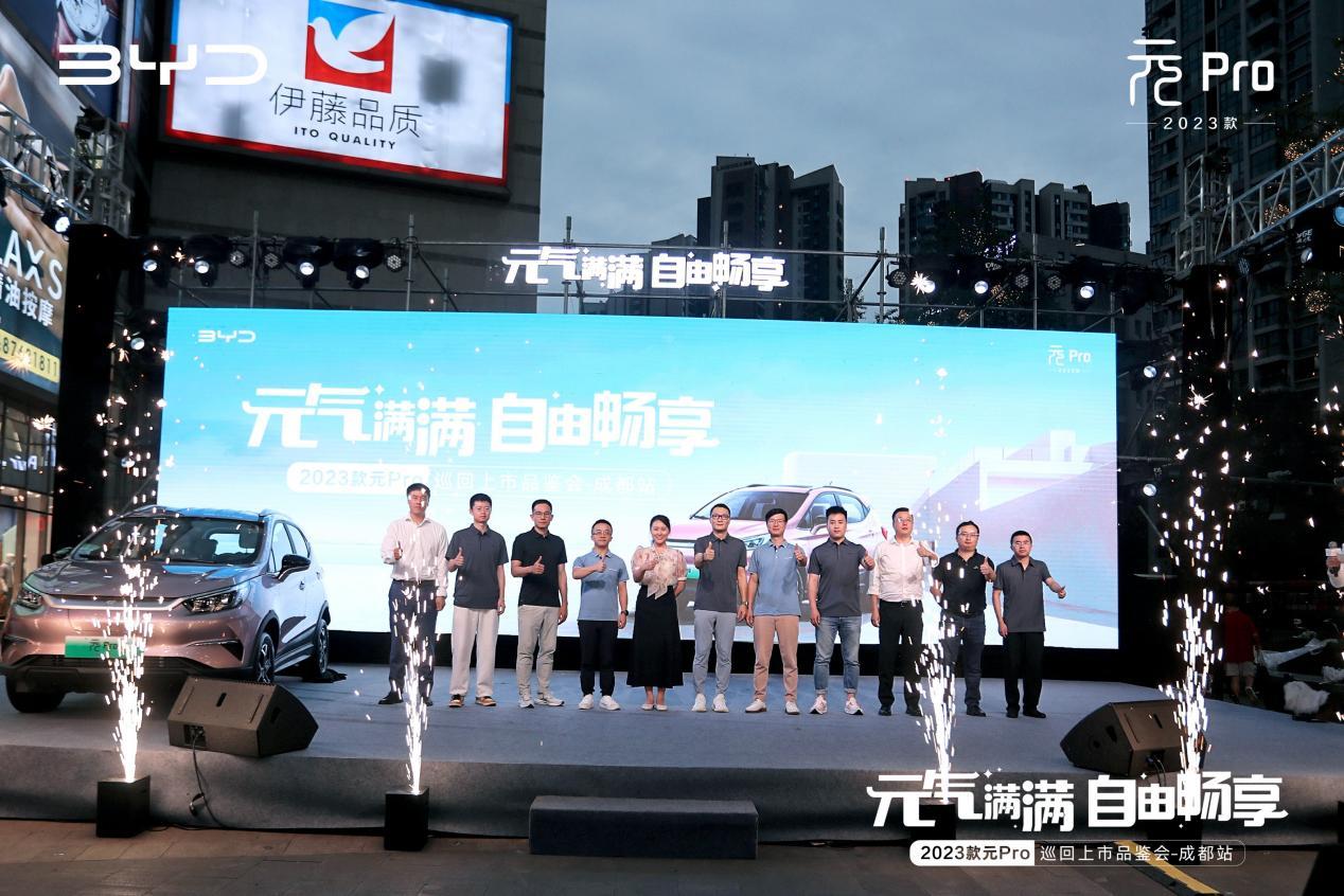 元气一族,活力进阶|欢迎王朝网A0级别新成员,2023款元Pro元气驾到