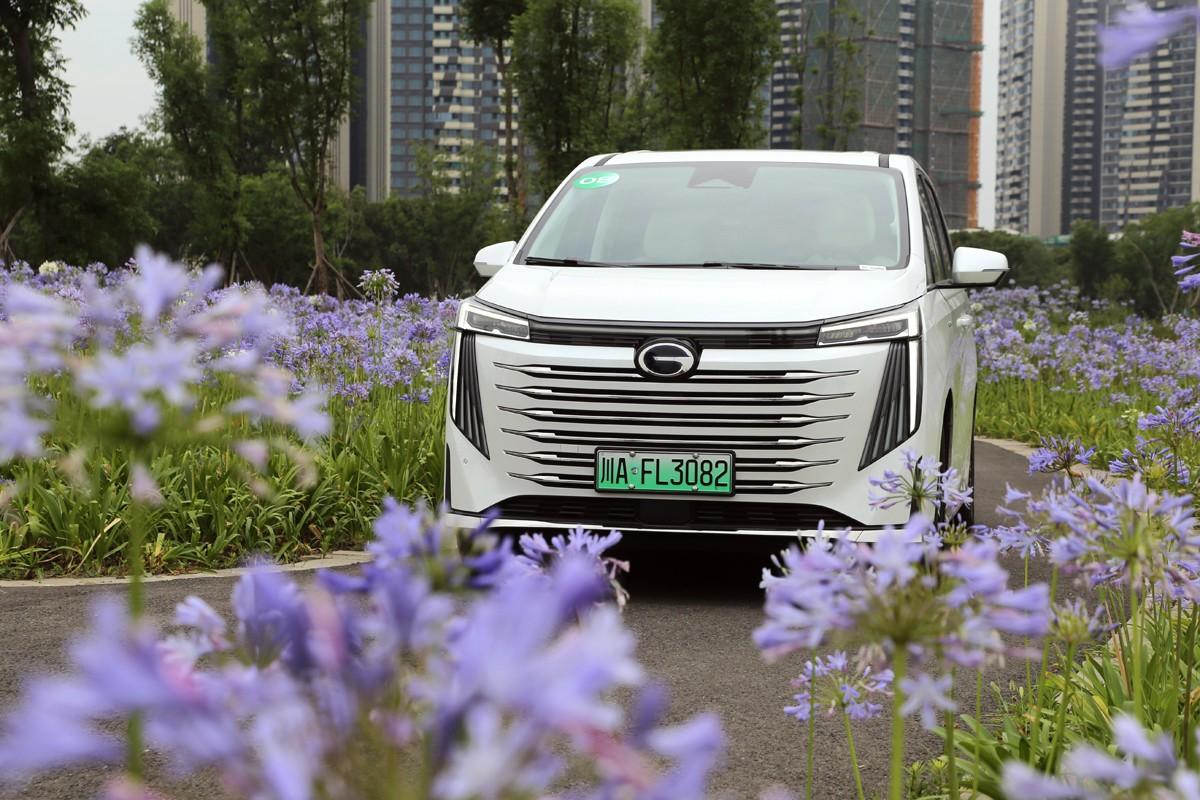 试驾传祺E9，2挡DHT、插电混动加持下的“最完美MPV”