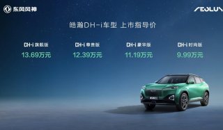 9万多买混动，4挡电混SUV皓瀚DH-i成上班族首选