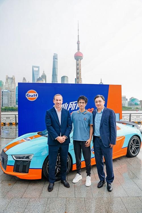 身披橙蓝,齐心并逐 GULF海湾石油与品牌大使韩寒共驰四海
