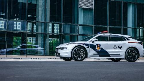 极氪001入列亚运警用服务车队