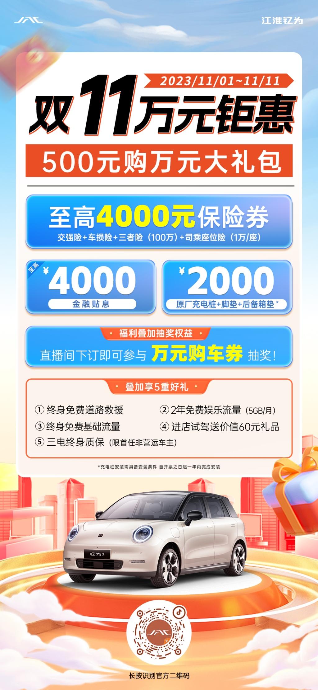 手慢无!钇为3万元购车券抽奖进行中,错过等明年