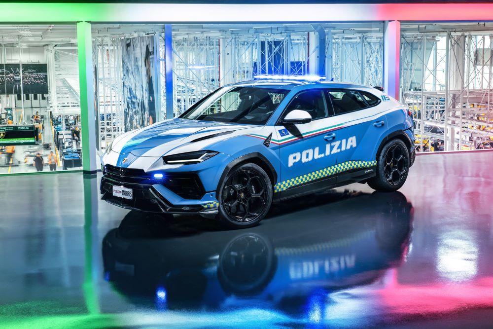 兰博基尼Urus Performante加入意大利国家警察局