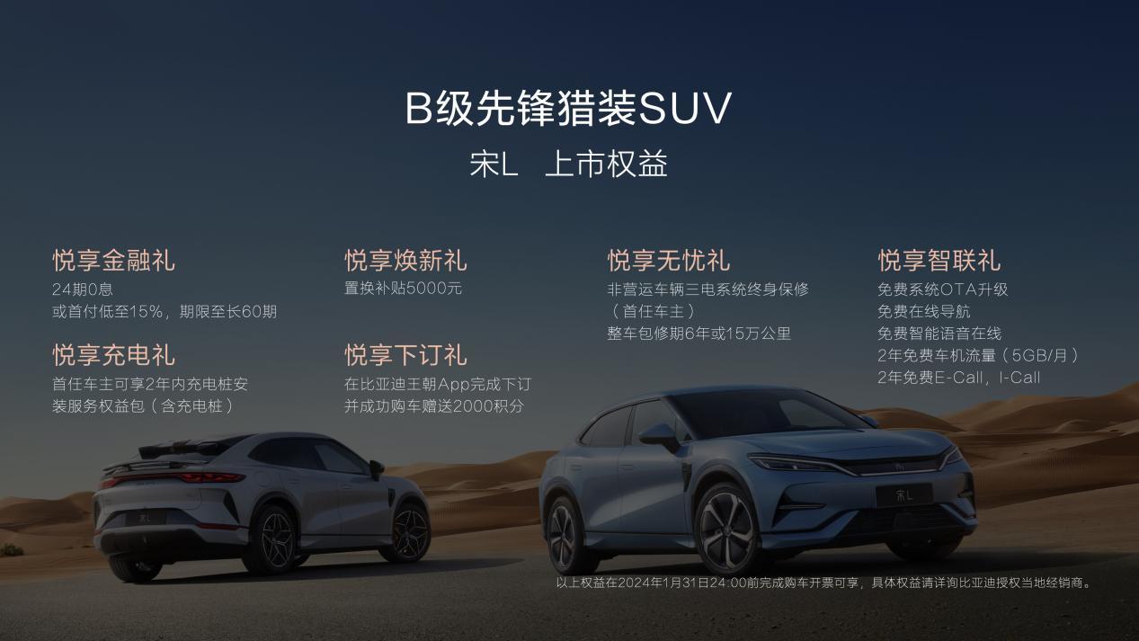 你想要的通通都有! 最美B级猎装SUV宋L上市，18.98万元起！