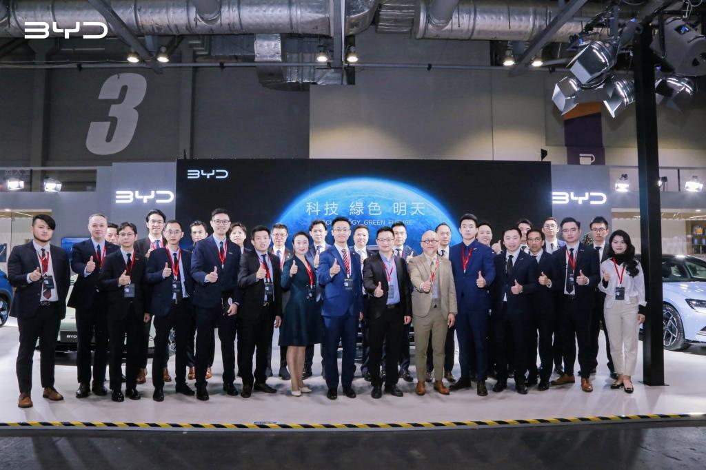 比亚迪携四款车型参加2023香港国际汽车博览