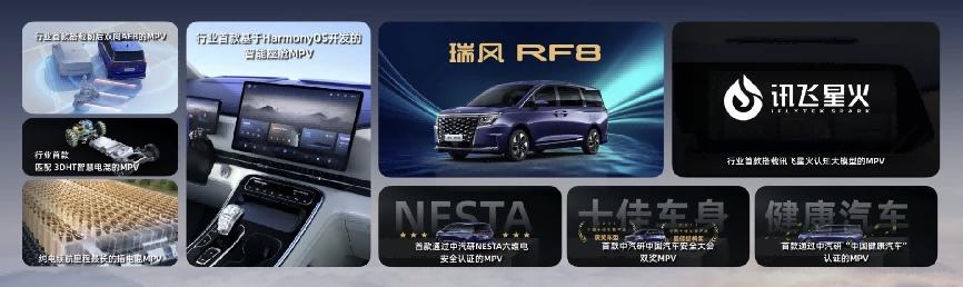 上市有诚意,产品有爆点!瑞风RF8实力圈粉大家庭和公商务用户