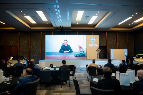 哪吒汽车在墨西哥举办招商会暨媒体见面会 旗舰车型即将登陆墨西哥