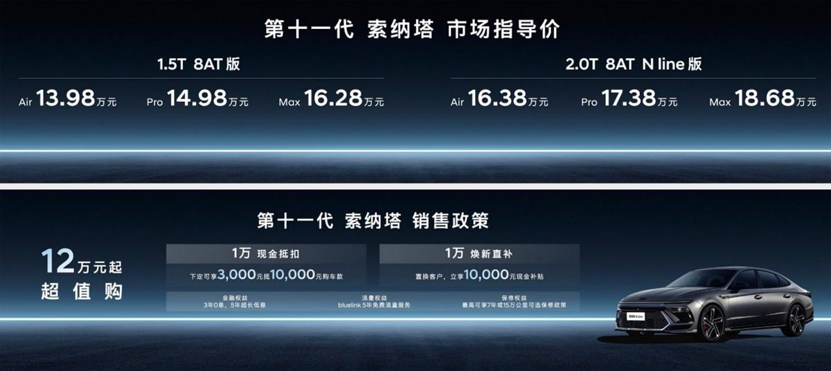 最美宋轶遇见最美索纳塔,北京现代第十一代 索纳塔正式上市