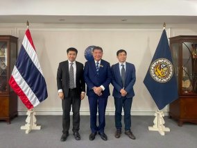 开启全球化之旅新篇章 泰国副总理普坦•卫查亚猜接见吉利雷达CEO凌世权