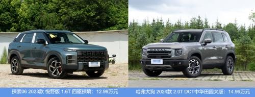 实力碾压哈弗大狗,价格“卷”到新高,奇瑞探索06旧车至高抵30000元!