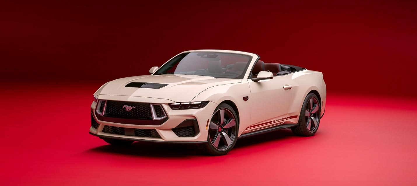 Mustang 60周年重磅官宣:60周年限量纪念版正式发布,全新Mustang体验中心即将惊艳亮相