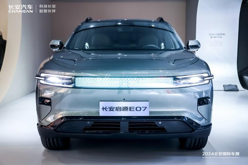 长安启源E07北京车展抢镜,“中国版Cybertruck”展台一度限流!