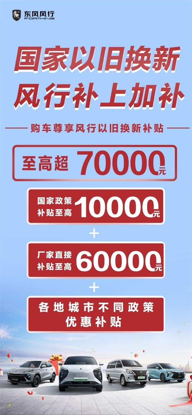 东风风行"以旧换新"升级,补贴10亿现金,风行游艇万元钜惠等你领!