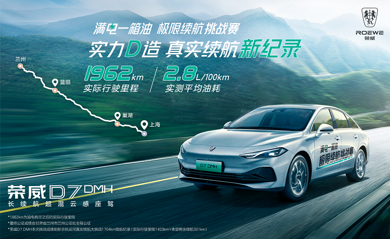 “入门即享长续航大动力”荣威D5X DMH限时权益价10.98万起,插混SUV市场迎来“价值王者”