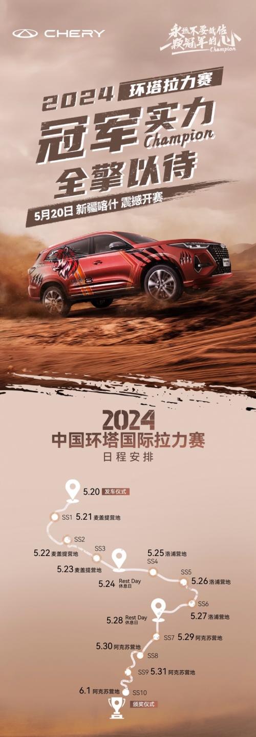 给这个盛夏来点“火药味”!无畏“亚洲达喀尔”环塔挑战,瑞虎8冠军家族来了