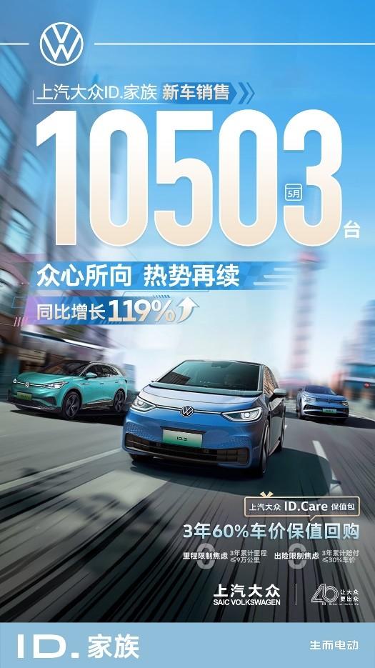纯电促增长,燃油稳基盘 上汽大众1-5月累计销量43万辆,同比增长5.6%
