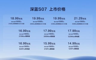 左手深蓝超级增程，右手华为乾崑智能，深蓝S07震撼上市！
