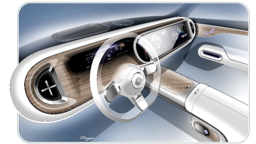 豪华奇旅大五座SUV 全新smart精灵#5打造豪华智能座舱体验