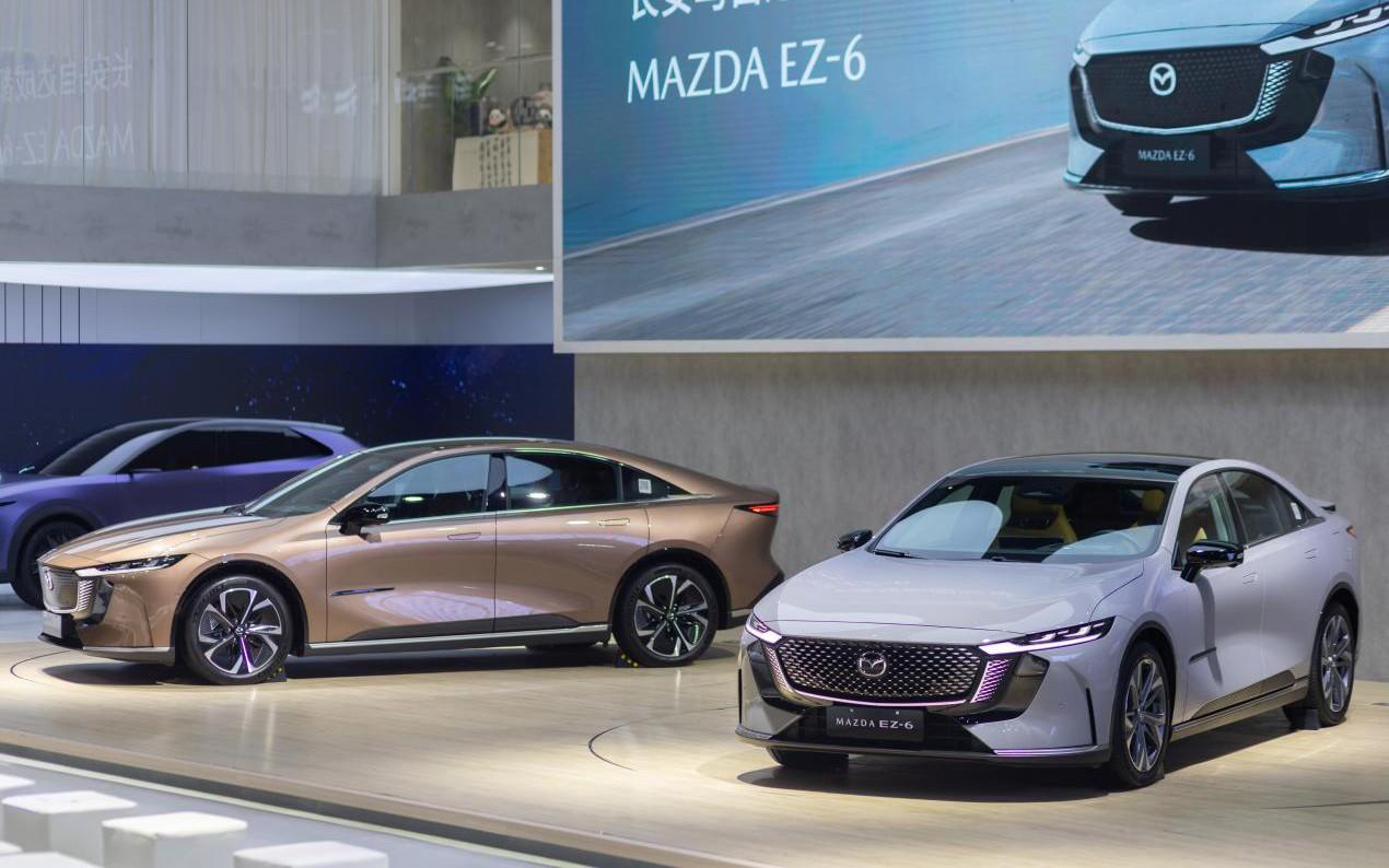 合资新能源价值新标准 MAZDA EZ-6领衔亮相2024成都国际车展