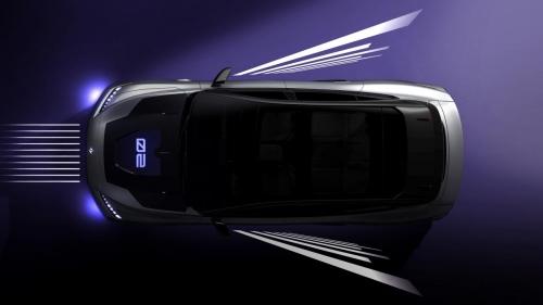 eπ007第二款定制概念车「时空闪现」，亮相成都车展