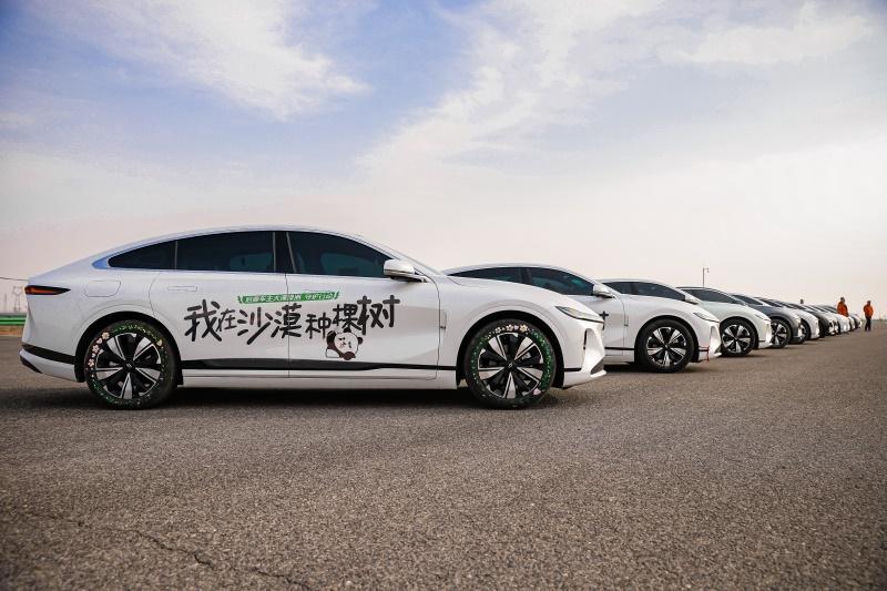 长安启源践行绿色责任,携手车主共植大漠绿洲