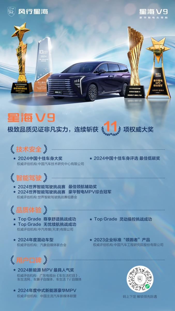 央企品质!星海V9购车壕礼,限时置换直补 5.5 万,权益拉满!