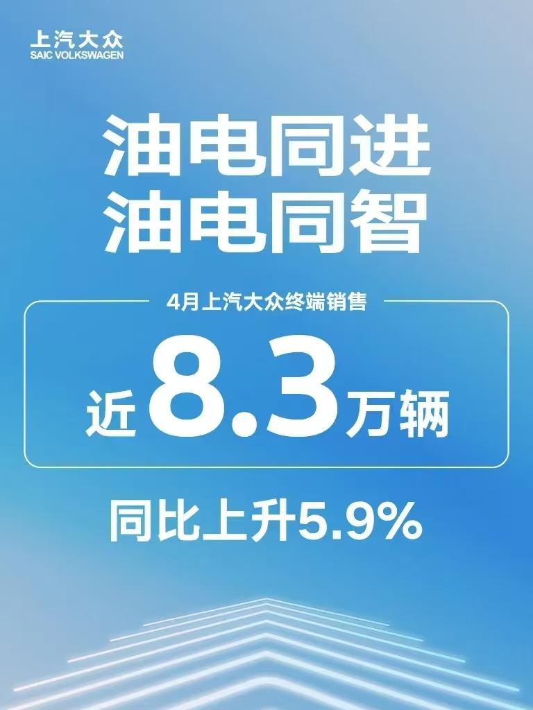 速看!上汽大众4月销量快报