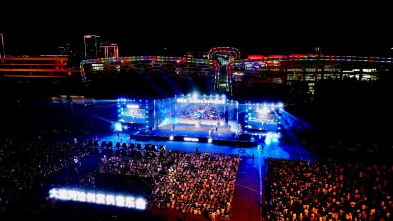 千年河畔“大运河武侠音乐会”,开中国星遇见多彩非遗