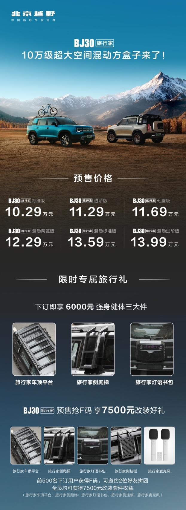 2025成都车展必看BJ30旅行家!10.29万元起开启预售