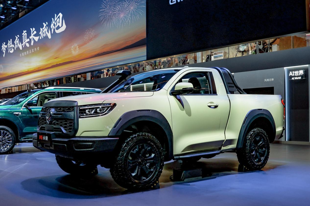 22.98万元！赛级皮卡V6火炮于成都车展正式预售