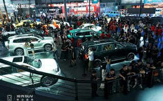 张雨绮亮相坦克展台 全新坦克500Hi4-T/Z智享版闪耀成都车展
