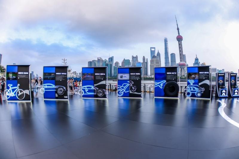“创新，不止于道路” 米其林点亮三城月球艺术装置，展示百年创新探索版图