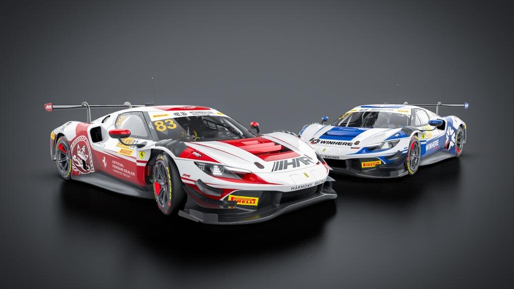 三台法拉利296 GT3赛车即将征战澳门国际汽联GT世界杯