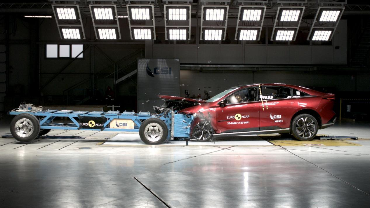 MAZDA 6e斩获欧洲E-NCAP五星安全评级
