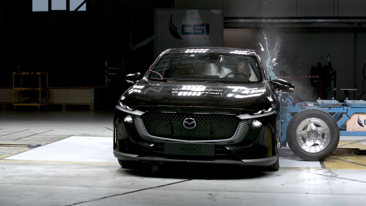 MAZDA 6e斩获欧洲E-NCAP五星安全评级