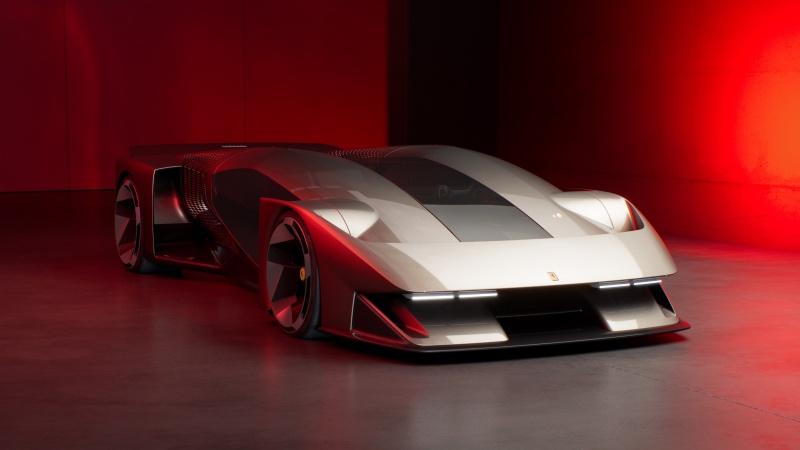 法拉利F76：致敬勒芒传奇，法拉利推出首款数字Hypercar