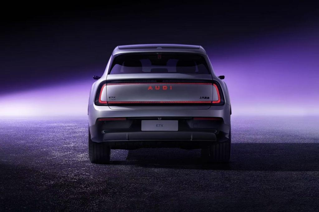 AUDI E SUV概念车愿景加速落地：AUDI品牌公布其第二款车型E7X外观设计