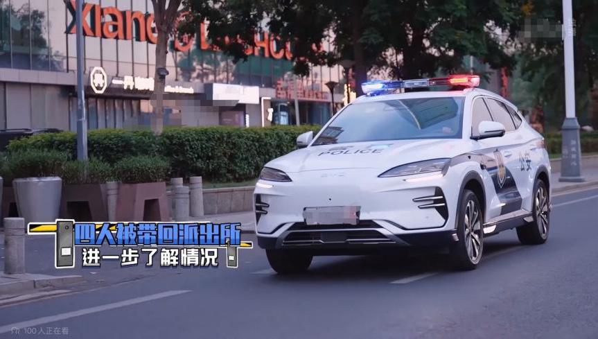 比亚迪警务车，《守护解放西》镜头外的实力答卷