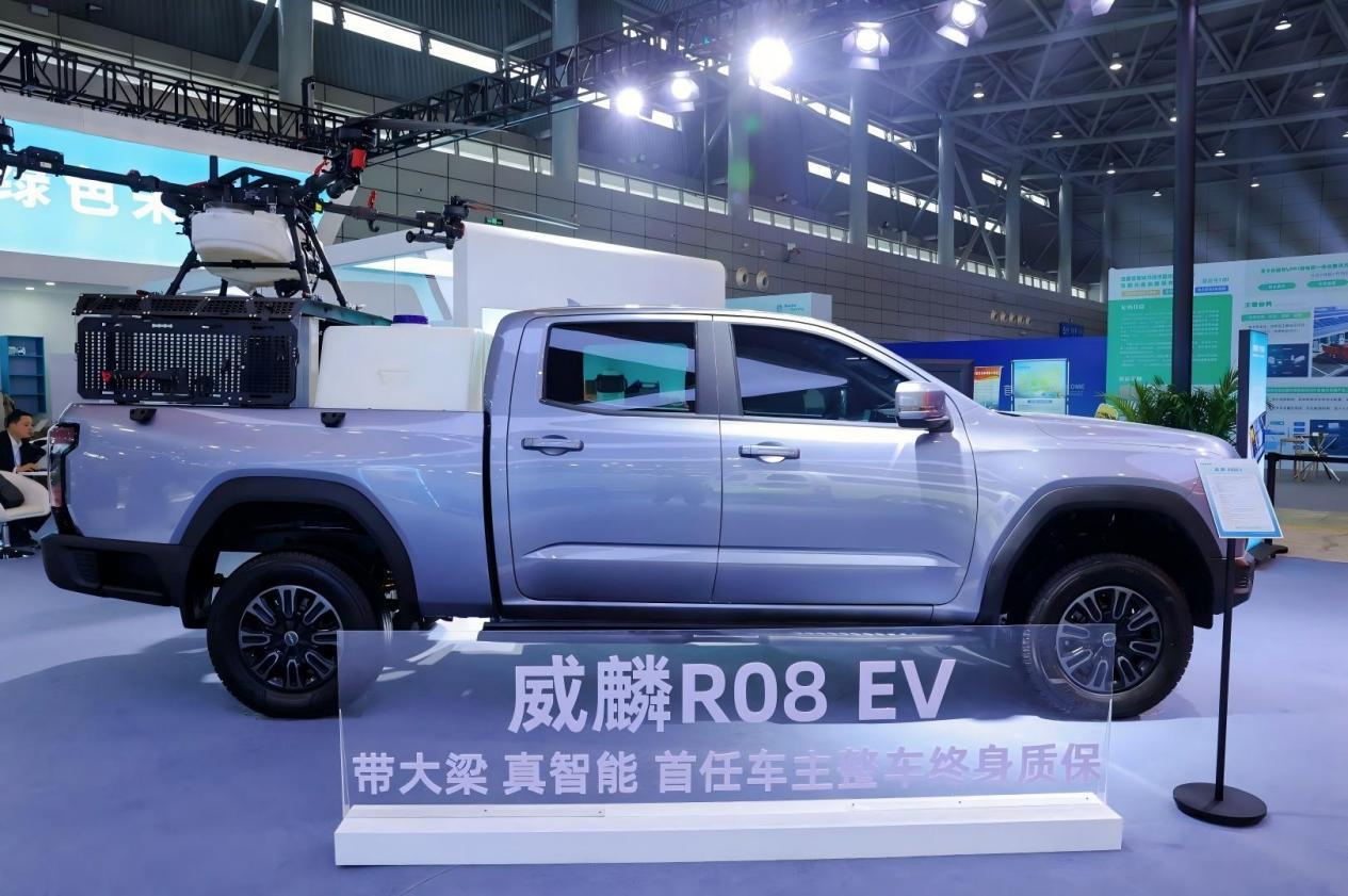 奇瑞RELY威麟R08 EV亮相合肥新能源商用车展 凭实力圈粉全场