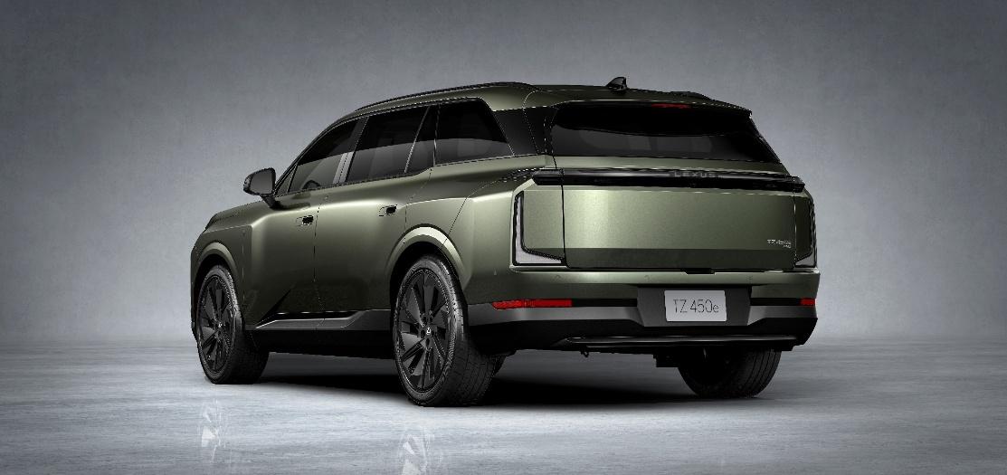 LEXUS雷克萨斯全新纯电三排座SUV TZ全球首发